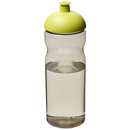 Bouteille sport publicitaire en plastique recyclé 650 ml H2O Eco Charbon et Citron vert
